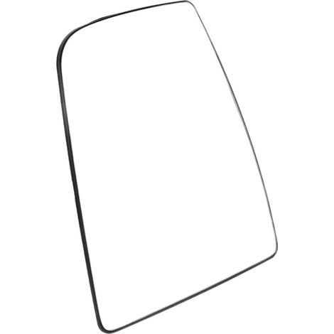 Cristal de espejo retrovisor lateral superior para remolque, apto para Ford Transit T150/T250/T350 2015-2017.