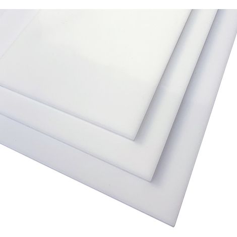 Signaletique.Biz France – Plaque en plexiglas blanc 4 mm – Verre acrylique extrudé – Dimensions 90 x 10 cm – Protection murale et déco moderne (1/5)