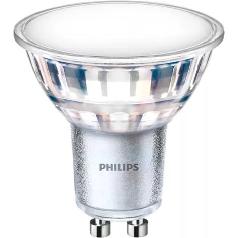 Lampadina LED GU10 "CorePro LEDspot" (5W 6500K 540lm) IP20 Ø5x5,4cm colore bianco e cromo