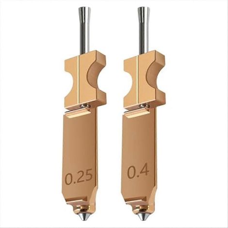2PK Upgrade 0,25/0,4MM Hotend-Düse für AD5X()