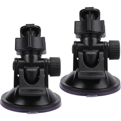 Support de haut-parleur Bluetooth pour caméra embarquée HD H3005A, ventouse rotative mini 55 mm (boucle simple sans fente) (2 pièces)