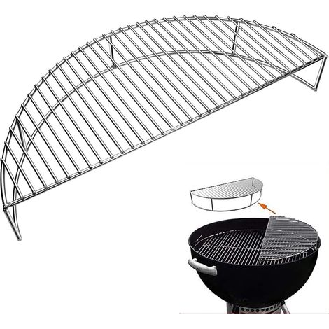 8836 Grille de Réchauffement en Acier pour Pied de Support réchauffement de Gril en Remplace, pour Une Utilisation avec 57 cm Bouilloire Grill Charbon Griller Weber Grille d'isolation Thermique
