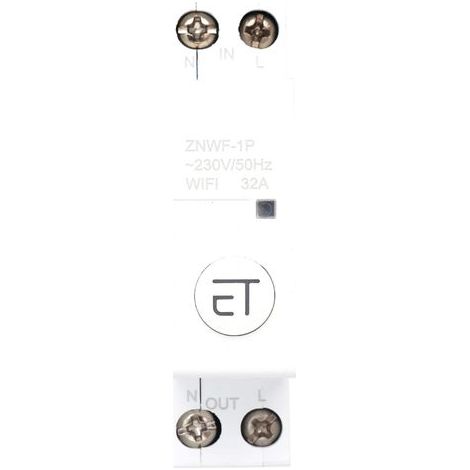 Intelligent WIFI Circuit Breaker Remote Control Switch for Distribution Box 1P AC230V IP20 1P 32A (1/5)