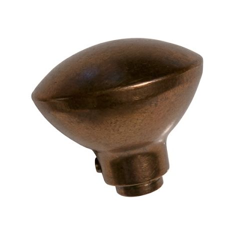 POMOLO FISSO/GIREVOLE PER PORTA NEW CRETA- - bronzo (33I R) - 1 pezzi DIERRE