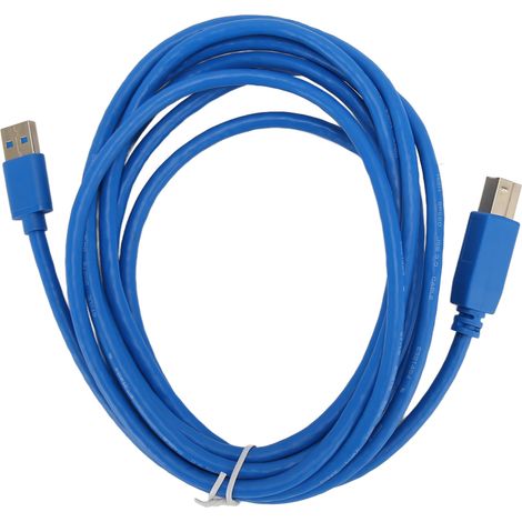 Câble USB 3.0 A mâle vers B mâle 5 Gbps 3 mètres pour imprimante, scanner et disque dur externe (1/5)
