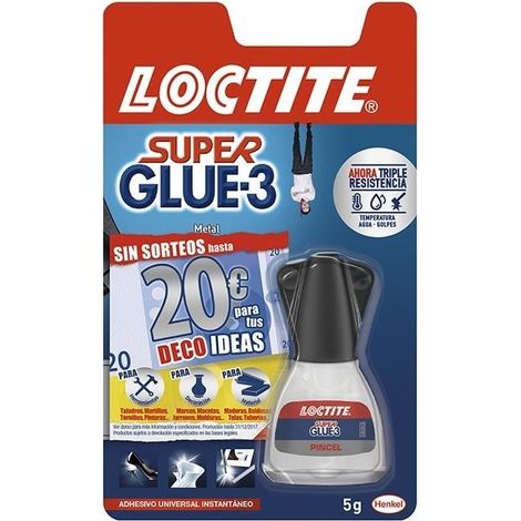 LOCTITE SG3 PINCEL ADHESIVO INSTANTÁNEO 5G
