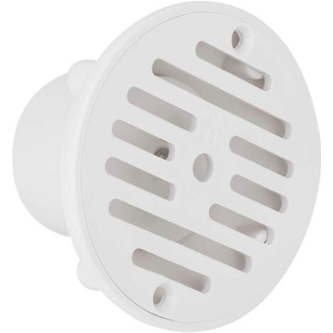Drain de Piscine, PVC à débit réglable Sortie de vidange de Piscine Accessoires de vidange Accessoires de Remplacement de raccord,2 pouce (1/5)