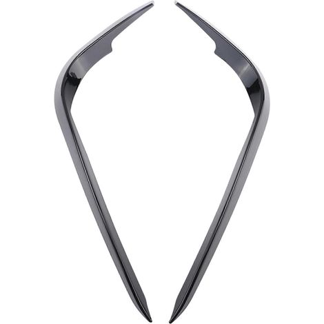 Frontstoßstange in Hochglanzschwarz mit Spoiler, Diffusor und Nebelscheinwerfern für BMW 3er E90 E91 LCI M Sport 2009-2012 (1/5)