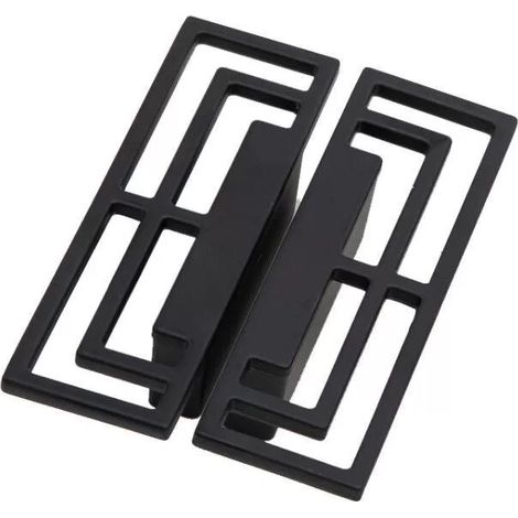 2pcs Poignées et boutons de tiroir Cuisine Armoire Porte Poignées Placard Tiroir Chambre Meubles Tirer (1/5)