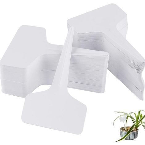 Filiyano-Étiquettes pour plantes - 100 feuilles - Boutures - Fiches pour plantes - Étiquettes pour plantes aromatiques - Panneaux de jardin (1/5)