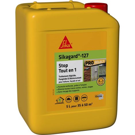 Traitement algicide et fongicide - Sikagard 127 Stop Tout en 1-5L (1/5)