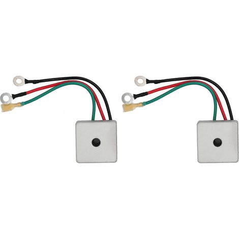 Deux régulateurs de tension redresseurs 27739-G01, compatibles avec les voiturettes de golf/karts/club stens éclairés standard EZ-GO 1994-2014 TXT. (1/5)
