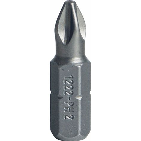 Stahlwille Bit-Schraubendrehereinsatz PH Gr.2 Außen-6kant C 6,3mm L.25mm (1/3)