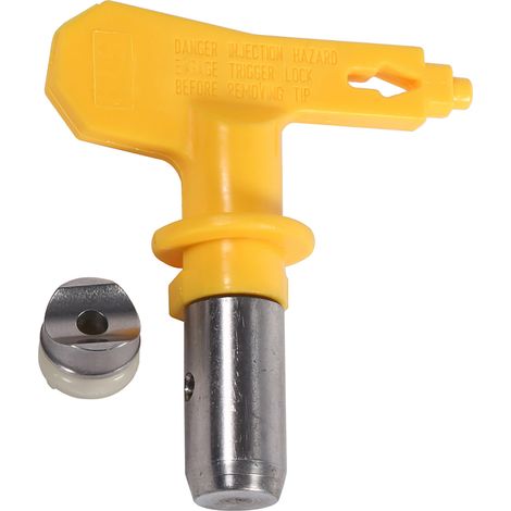 Buse de pistolet à peinture sans air en acier au tungstène réversible 519, accessoire interchangeable pour jardin et maison, pièce de rechange robuste (1/5)