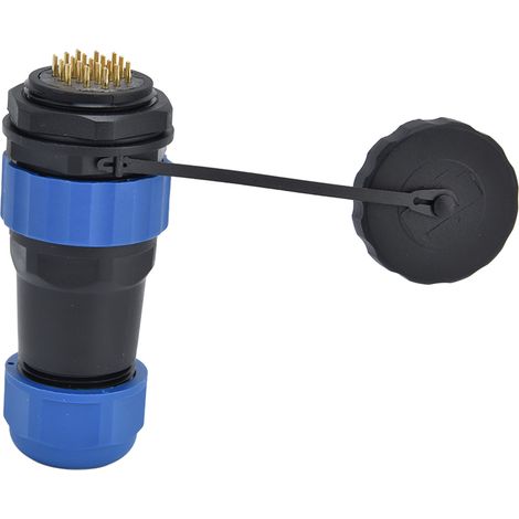 Écrou de serrage étanche IP68 pour prise électrique aviation 250V 5A, connecteur SP2819 pour câble fil, bague de fixation étanche (1/5)