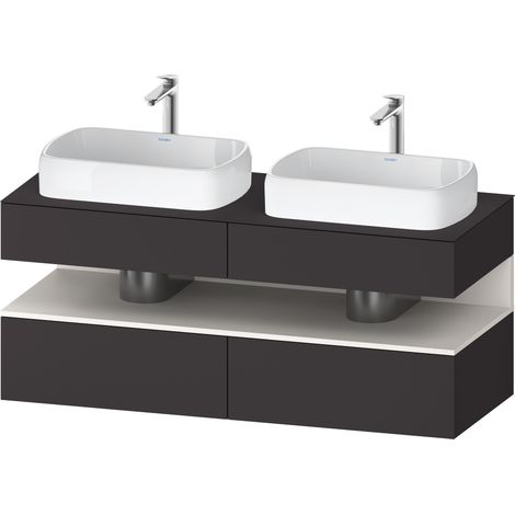 Duravit Collection One Meuble sous-vasque sur console, 2 tiroirs, (1/2)