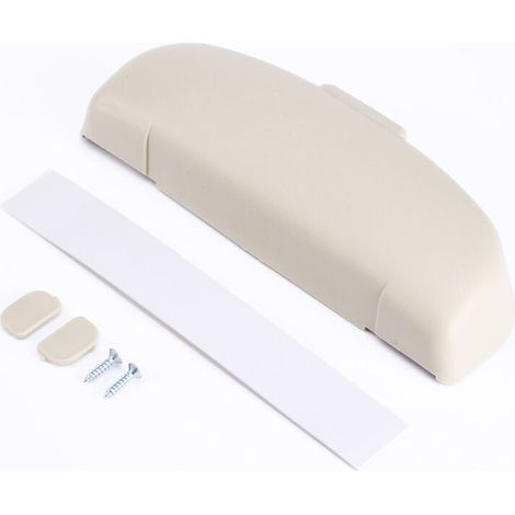 Portaocchiali da sole anteriore, leggero, antipolvere, con bordi lisci, portatile, 21,5x6,5x3,5 cm per auto -Crezuo