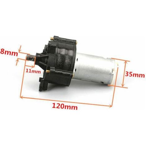 Générateur dynamo - Sortie 12 24 V CC Manivelle pour éclairage - Secours et recharge - Noir argent (1/3)