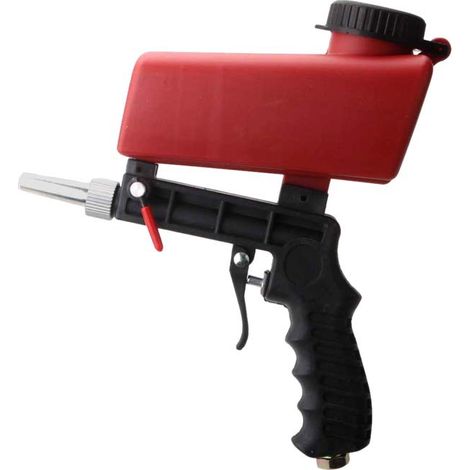 Pistolet de sablage pneumatique pour usine de commerce électronique transfrontalier, petit pistolet de sablage portatif, accessoires pour outils électriques, pistolet de sablage pneumatique portable, (1/4)