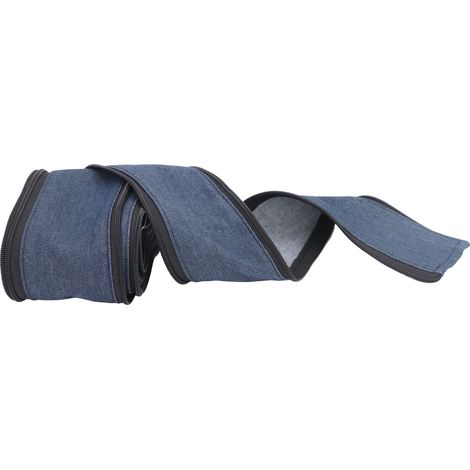 Gaine de protection en denim pour câble de torche de soudage, 4 cm x 7,5 m, pour tuyau de travail. (1/5)