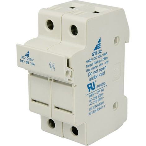 Interruptor fusible STI/32/2P 10x38 1000VDC 87.750