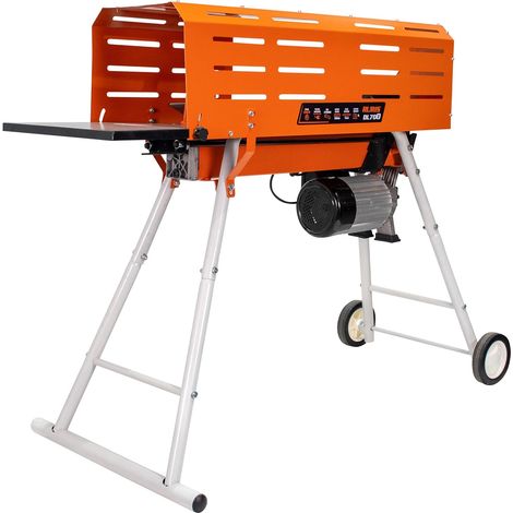 Ruris – Fendeur de bûches électrique 2200W – Force de 7 tonnes – Longueur max 520mm – Conception horizontale pour usage intensif