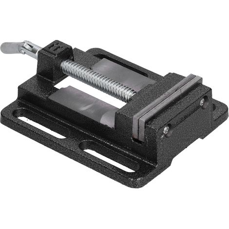 Étau de perceuse à colonne plat style américain, précis et mini pour entretien mécanique à domicile