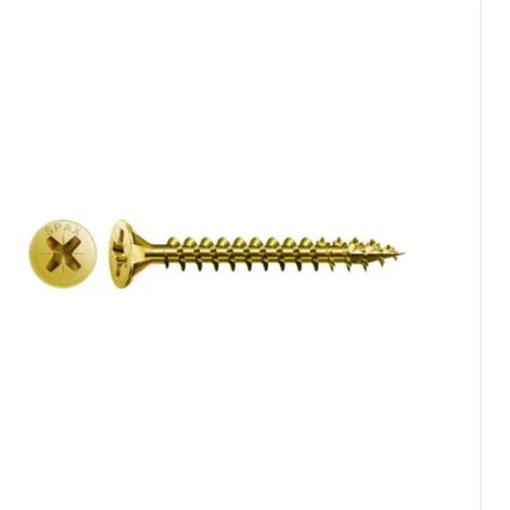 VITE SPAX TESTA SVASATA CROCE TUTTO FILETTO YELLOX  D.3,5x35 mm