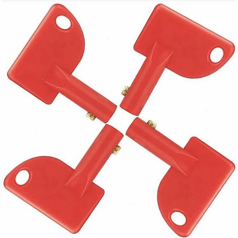 Lot de 4 clés de rechange pour interrupteur de batterie Power Cut Off - Universel - Pour voiture, camion, RV, marine, ATV (1/5)