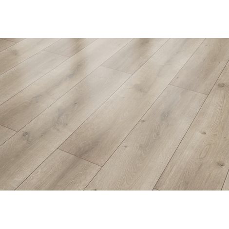 Classen Laminat Megaloc Aquaprotect Oak light grey brown Laminat (1/3)