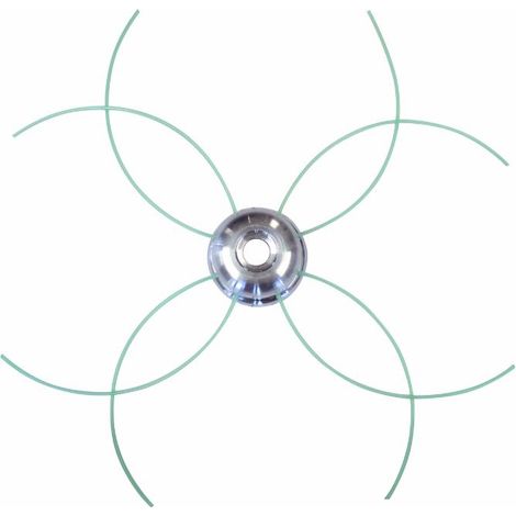 Testina a caricamento facilitato universale in alluminio "Apollo"