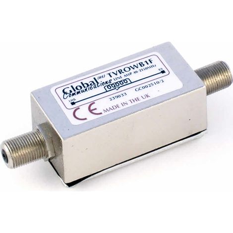 Amplificatore di linea 8-14-18 db global tvrowb1f