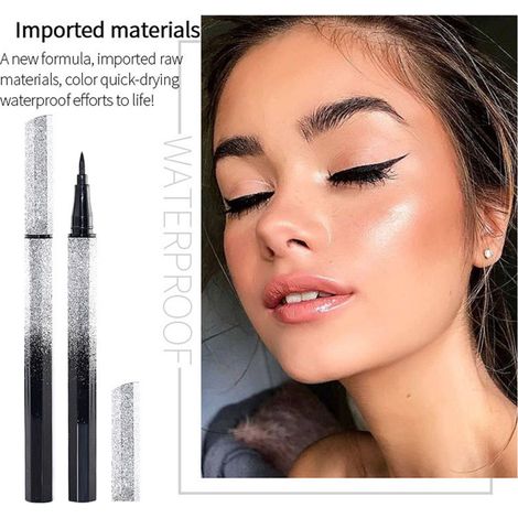 Eyeliner Liquide Maquillage Femme Tenue Longue Résistant à l'Eau (1/4)