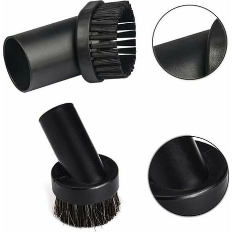 Brosse Aspirateur - Diamètre 32 mm - Pour Nettoyage Meubles et Fissures - Universelle - 2 Pièces (1/4)