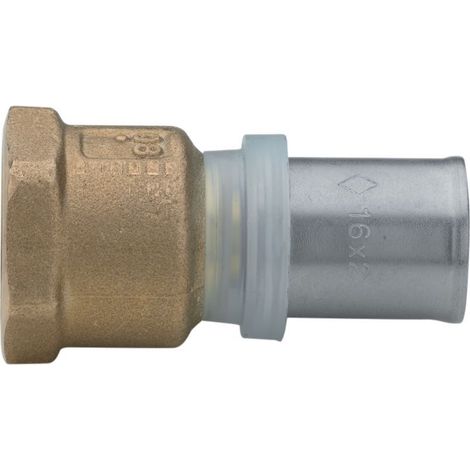 raccord droit - femelle - pour tube multicouche - 20 vers 3/4 - lot de 2 - altech 4434786