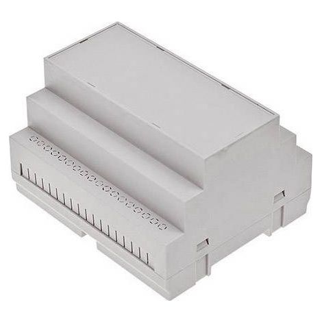 TRU COMPONENTS TC-7910828 Boîtier pour rail 65 x 90 x 105 ABS-V0 gris 1 pc(s) R444741 (1/3)