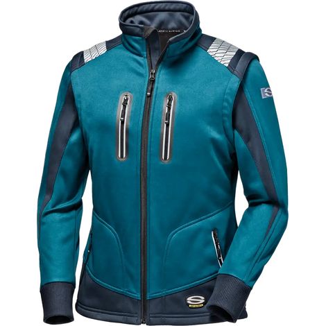 SIR SAFETY SYSTEM STARFLEX Veste de travail softshell respirante pétrole bleu Taille 3XL