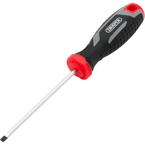 Draper SL4X100MM Slotted Parallel SCR Soft Grip Screwdrivers - Precision Hand Tools for DIY and Professional Use