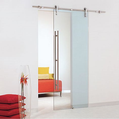 Set Completo Puerta (NICOLA) Inox. Vidrio (1/4)