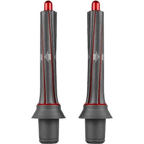 Embout de boucleur automatique pour sèche-cheveux supersonique, styler à air chaud, peigne cylindrique rouge (1/5)