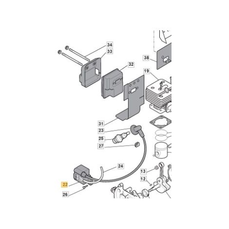 Freischneider Elektrohaspel Modelle BL260H SBL260H 118801574/0 STIGA