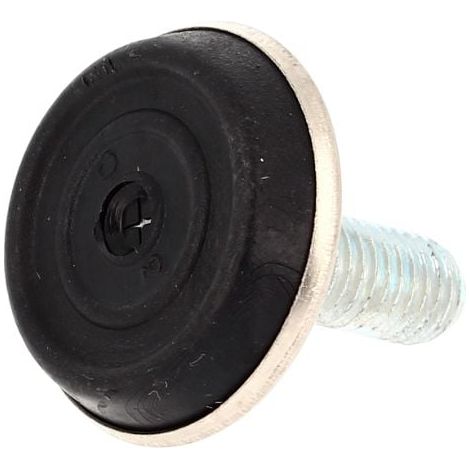 Vérin à Visser M8X20-D30 Base Acier Chromé (1/2)