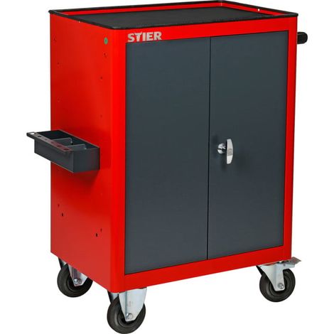 Armoire roulante STIER avec 2 tablettes (1/5)