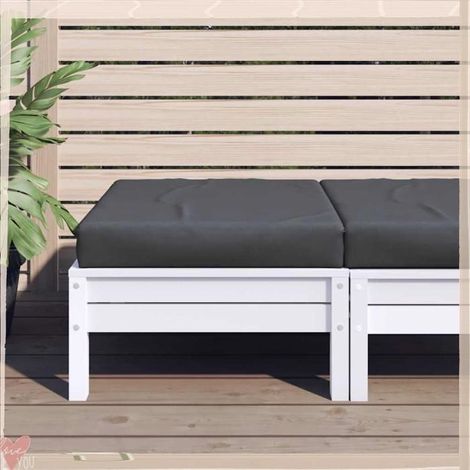 361792 Coussin de palette anthracite 60x60x9,5 cm tissu oxford (1/5)