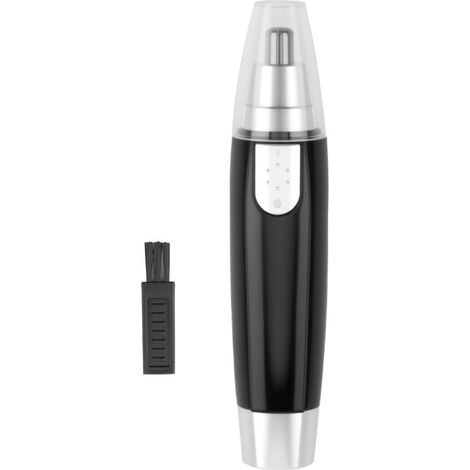Rifinitore elettrico 3 in 1 per naso, orecchie e sopracciglia per uomo e donna, micro rifinitore IPX7, lama lavabile a doppio lato, batteria non inclusa. (1/5)
