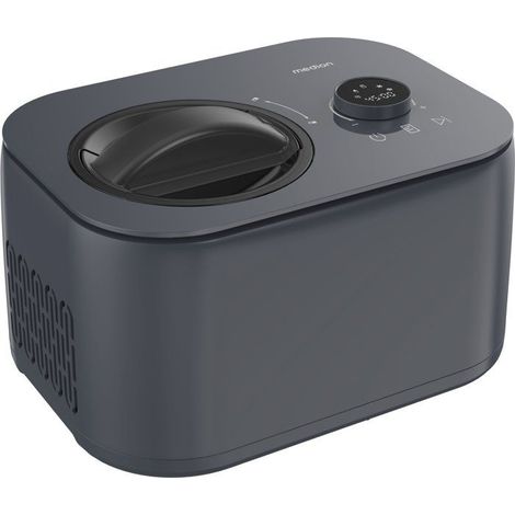 Eismaschine - MEDION - MD 100116 - 1 L - Mit Kompressor - Funktionen: Eis, Joghurt und Slushies - 100 W