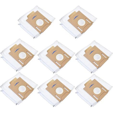 Lot de 8 sacs étanches pour aspirateur Ecovacs Deebot Ozmo T8 T8 AIVI T8 T8MAX T8Power T8Pro T8Plus DX93 DDX96 (1/5)
