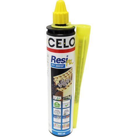 Taco químico resifix poliester sin estireno 300 ml (1/2)