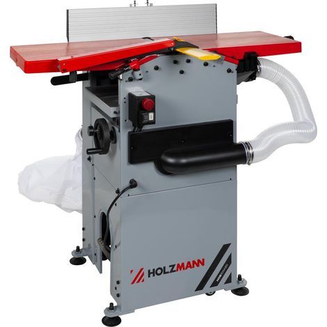 HOLZMANN Raboteuse dégauchisseuse bois 305 mm - aspiration intégrée 400 V