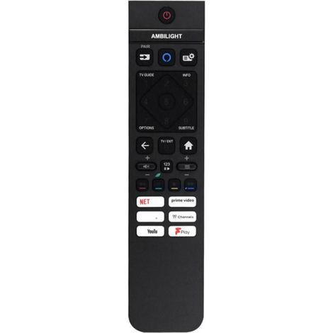1 Télécommande 398GM10BEPHNU000CR,Sans commande vocale,Matériau ABS,Noir,Pour téléviseur compatible (1/5)